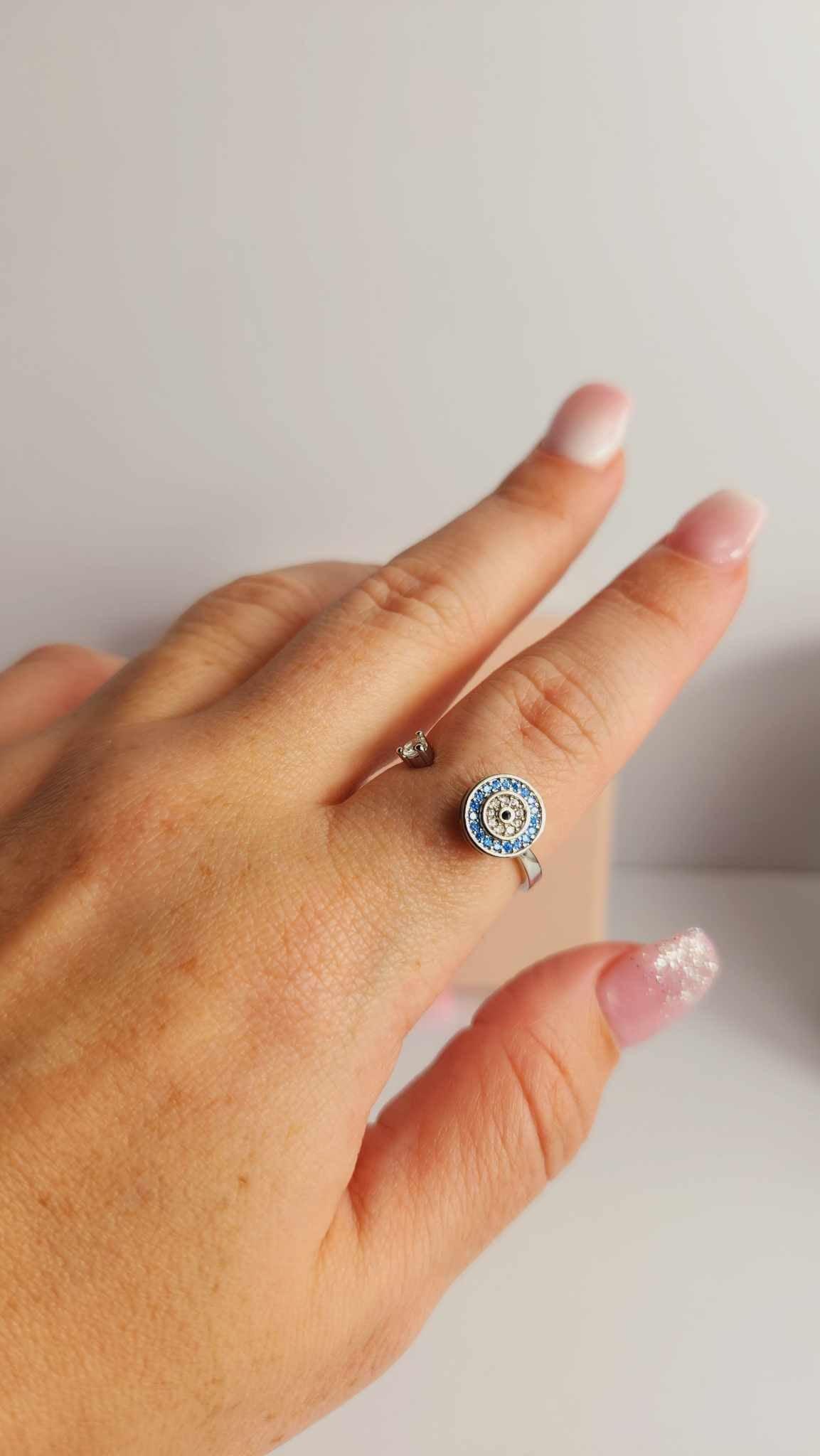 The Conscious Collection Mindful Rings - Sterling Silver Fidget Spinner Ring