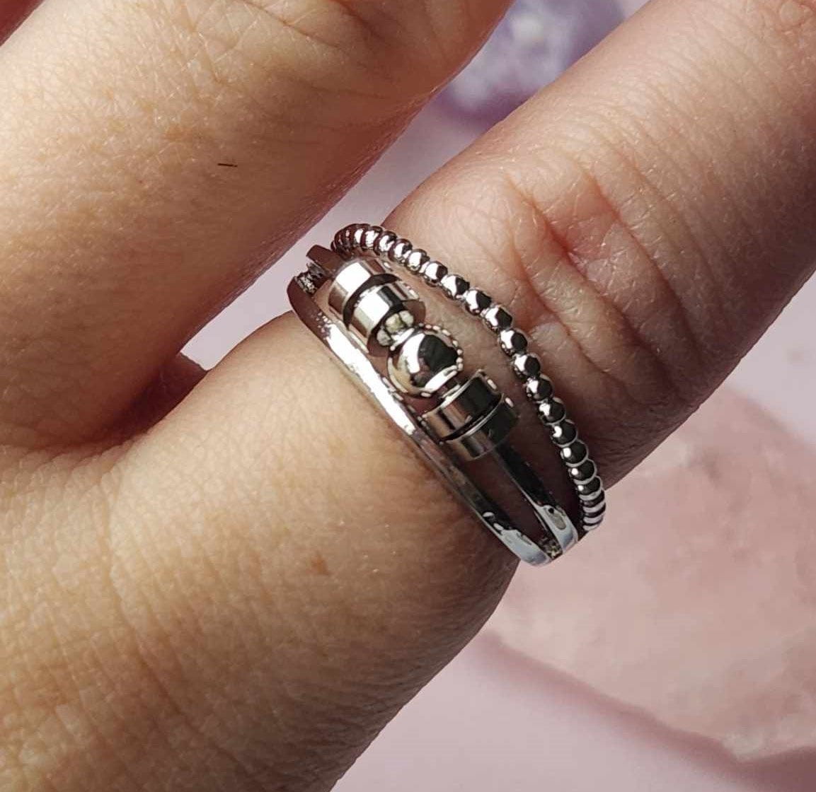 The Pure Collection Collection - Fidget Spinner Ring - Mindful Rings