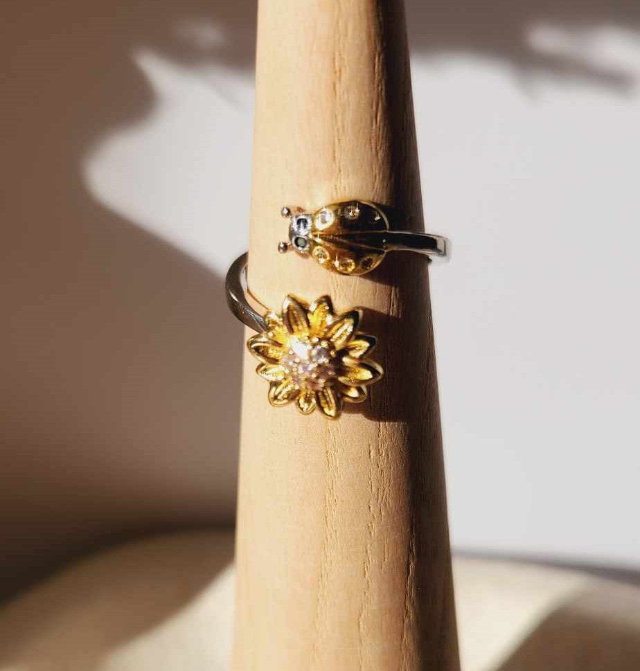 Love Bug Collection -  Fidget Anxiety Ring