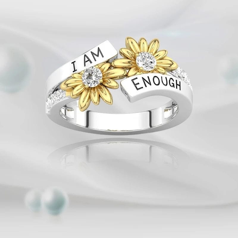 I am Enough Sunflower Positive Affirmation Collection