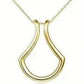 Elegant U - Shaped Pendant Necklaces Ring Holder Holding Special Necklace - Silver, Gold & Rose Gold - Mindful Rings