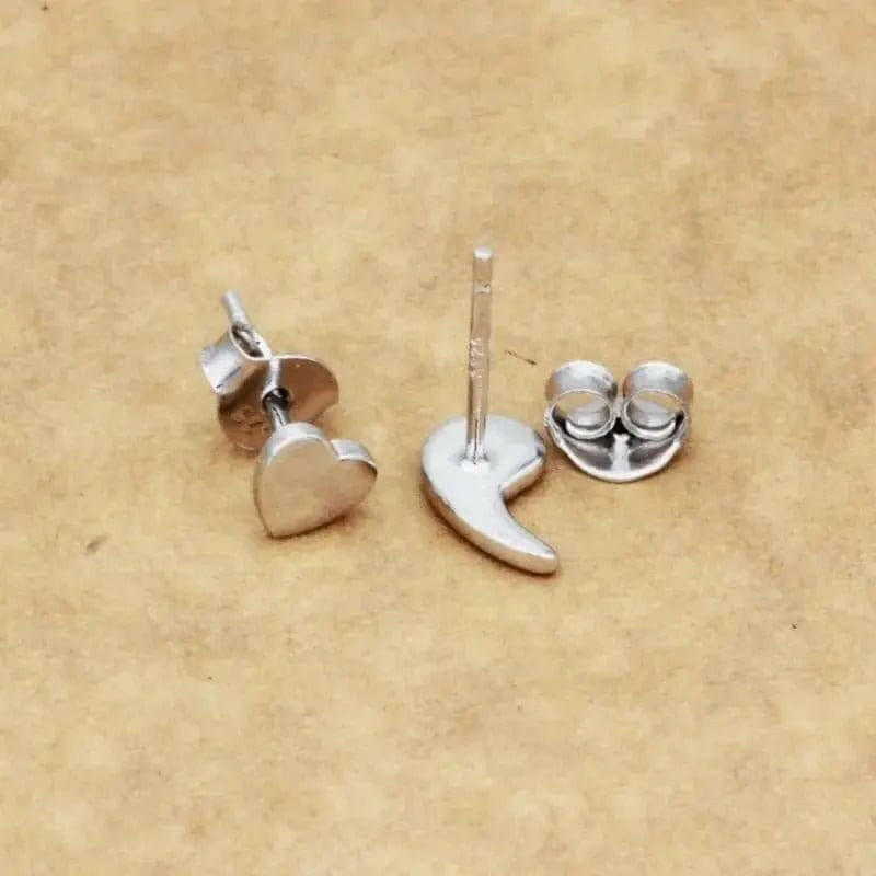 Mental Health Matters - 925 Sterling Silver Semicolon Earring Set.