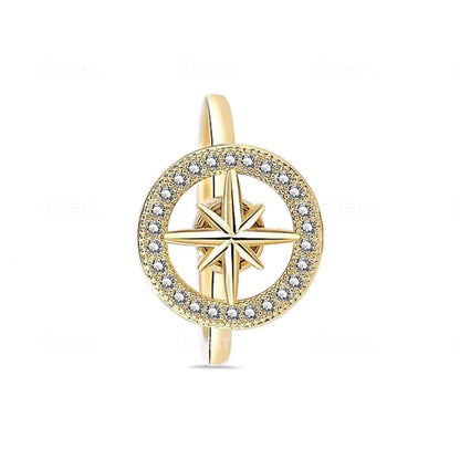 Mindful Rings Anxiety Ring Oceanic Treasures Collection - Gold Plated  Fidget Anxiety Ring