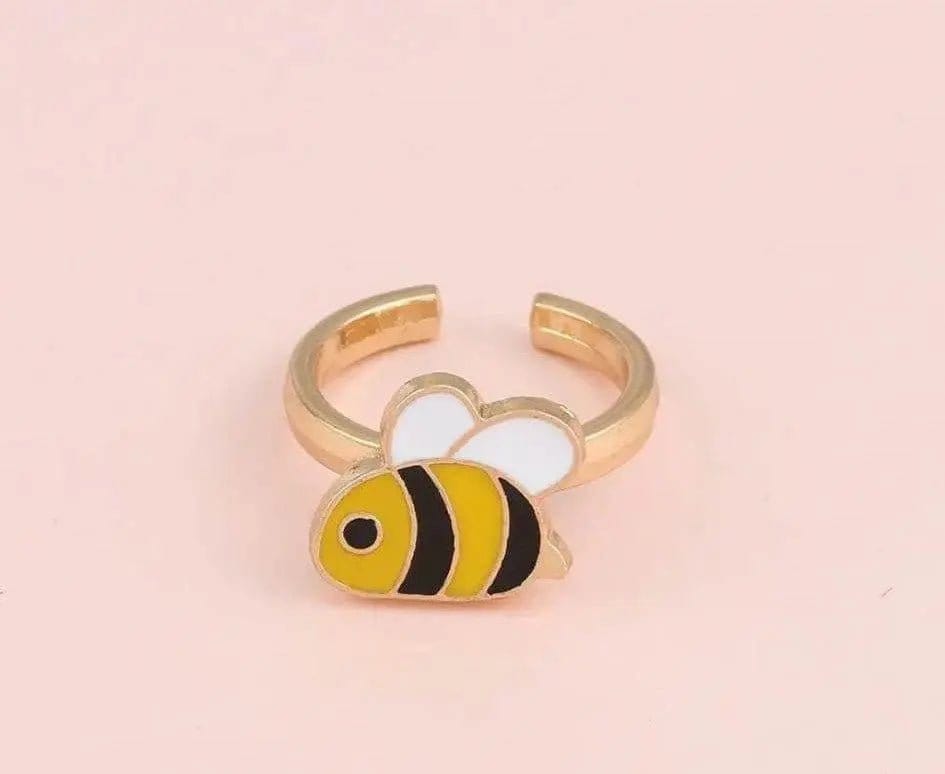 Mindful Rings Anxiety Ring The Hazel - Cute Bumble Bee Fidget Spinner Ring