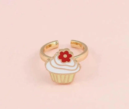 Mindful Rings Anxiety Ring The Scarlett - Cupcake Kids Fidget Spinner Ring