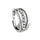 The Serenity Collection - Silver Fidget Spinner Ring