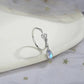 Moonstone Tear Drop Love Heart Ring - Fidget Anxiety Ring - Mindful Rings