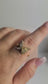 The Nurture Collection Mindful Rings - Gold Plated Sterling Silver Fidget Spinner Ring