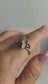 The Wellness Collection Mindful Rings - Iced Butterfly Fidget Spinner Ring