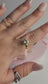 The Enlightened Collection Mindful Rings - Sterling Silver Gold Plated Fidget Spinner Ring