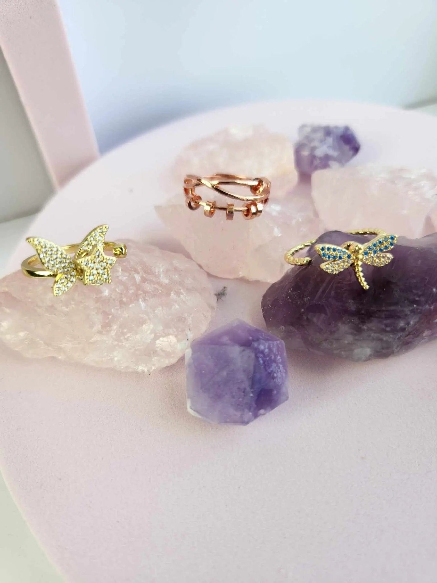 The Graceful Bundle - Fidget Spinner Rings - Mindful Rings