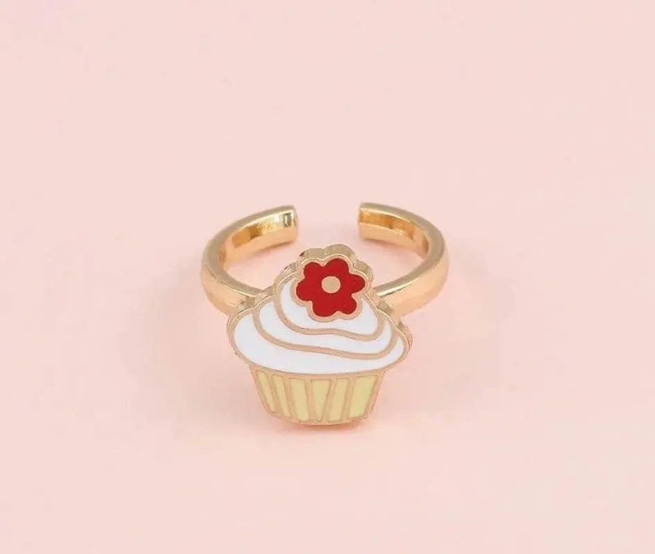 The Scarlett - Cupcake Kids Fidget Spinner Ring - Mindful Rings