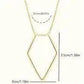 V Shape Necklace Geometric Pendant Necklaces Ring Holder Holding Special Necklace - Silver, Gold & Rose Gold - Mindful Rings